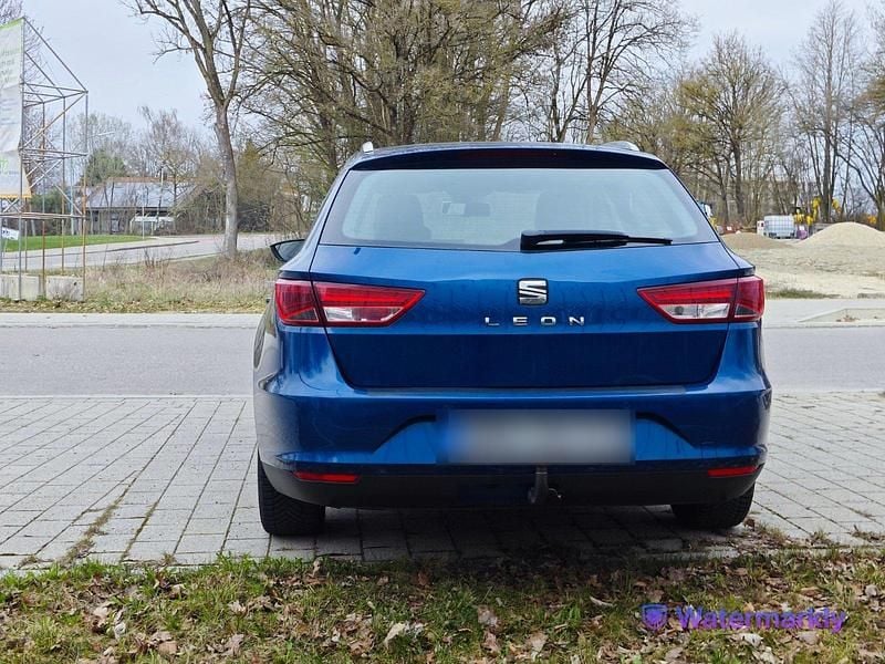 Gebraucht Seat Leon ST Style 110 PS (80 kW) 2015 Blau Kombi