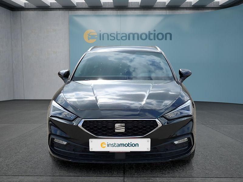 Usata Seat Leon 150 CV (110 kW) 2021 Nero Station wagon