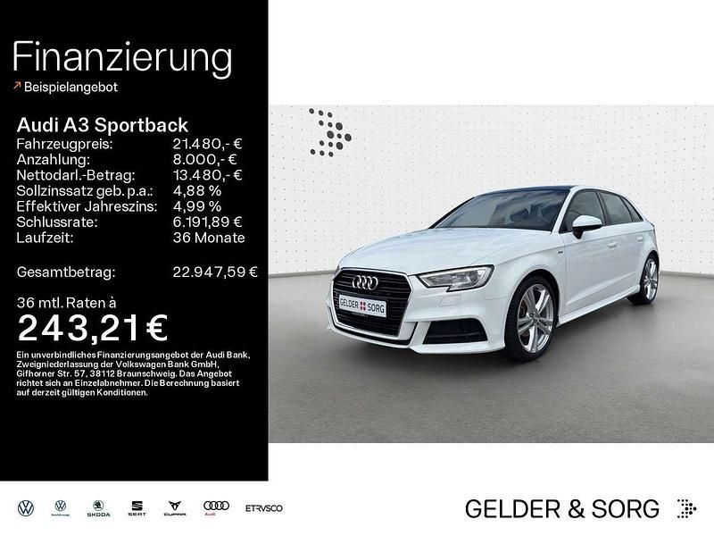 Ibisweiß Gebraucht 2017 Audi A3 Limousine | 21.480 € (Etwas zu teuer) - Bild 1/1