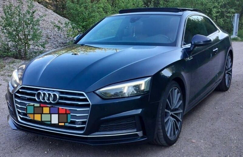 Blau Gebraucht 2018 Audi A5 Performance Coupé | 22.800 € (Superpreis) - Bild 1/4