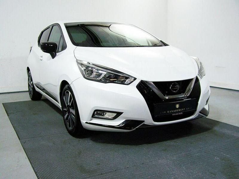 Gebraucht Nissan Micra Acenta 71 PS (52 kW) 2017 Weiß Kleinwagen