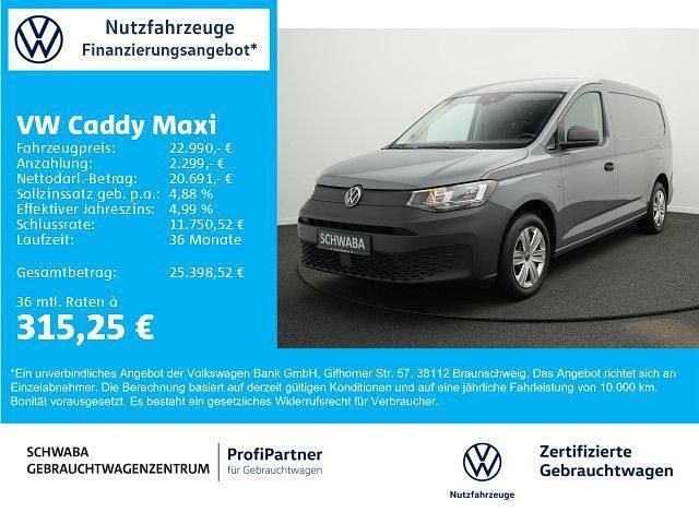 Gebraucht VW Caddy Maxi 122 PS (89 kW) 2023 Grau Van / Kleinbus