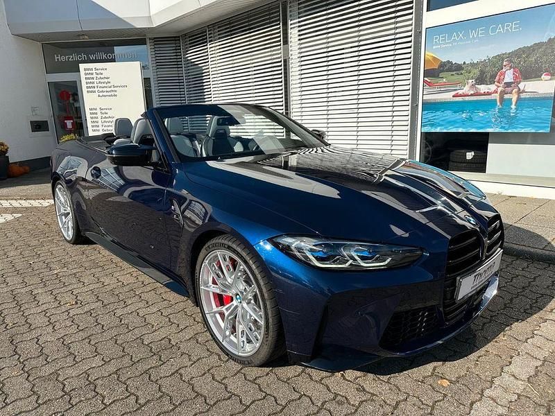 Blau Gebraucht 2021 BMW M4 Cabriolet Competition Edition Cabrio | 79.590 € - Bild 1/4