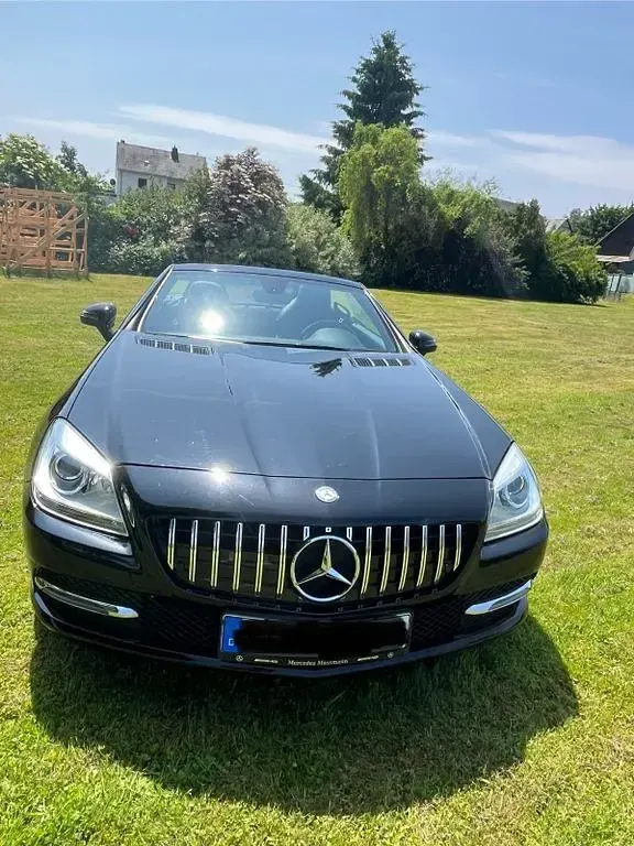 Gebraucht Mercedes SLK200 184 PS (135 kW) 2011 Schwarz Cabrio
