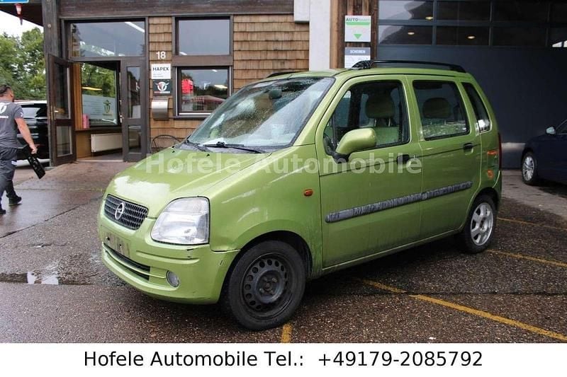 Grün Gebraucht 2000 Opel Agila Kleinwagen | 350 € (Guter Preis) - Bild 1/4