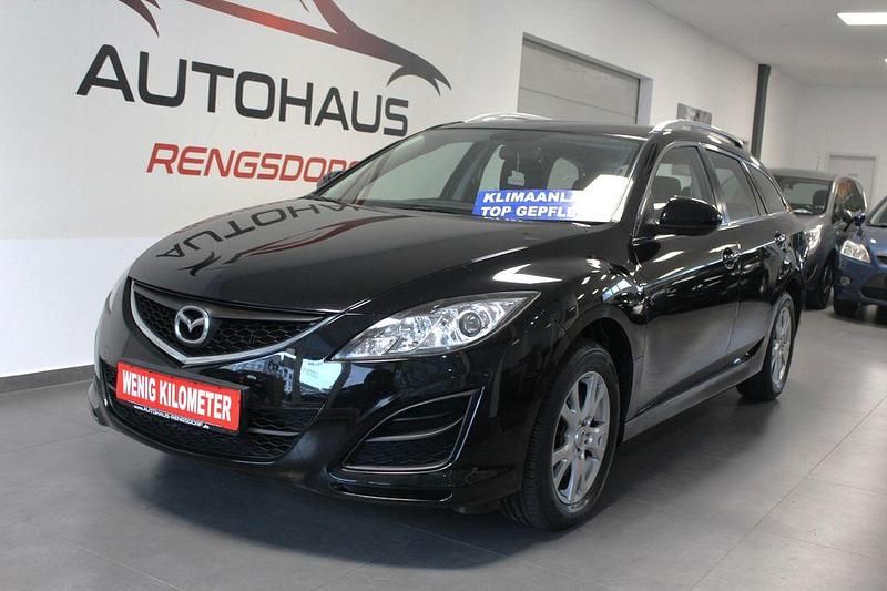 Gebraucht Mazda 6 Center-Line 120 PS (88 kW) 2010 Schwarz Kombi