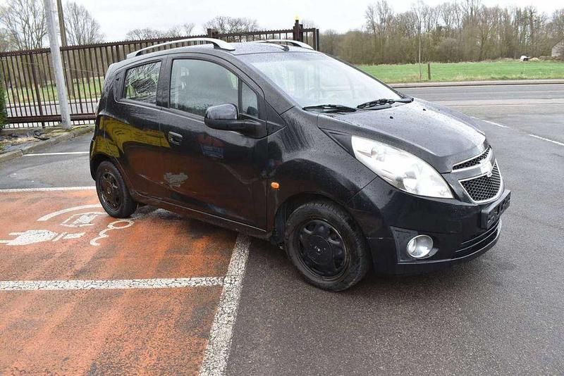 Gebraucht Chevrolet Spark LS 82 PS (60 kW) 2011 Schwarz Kleinwagen