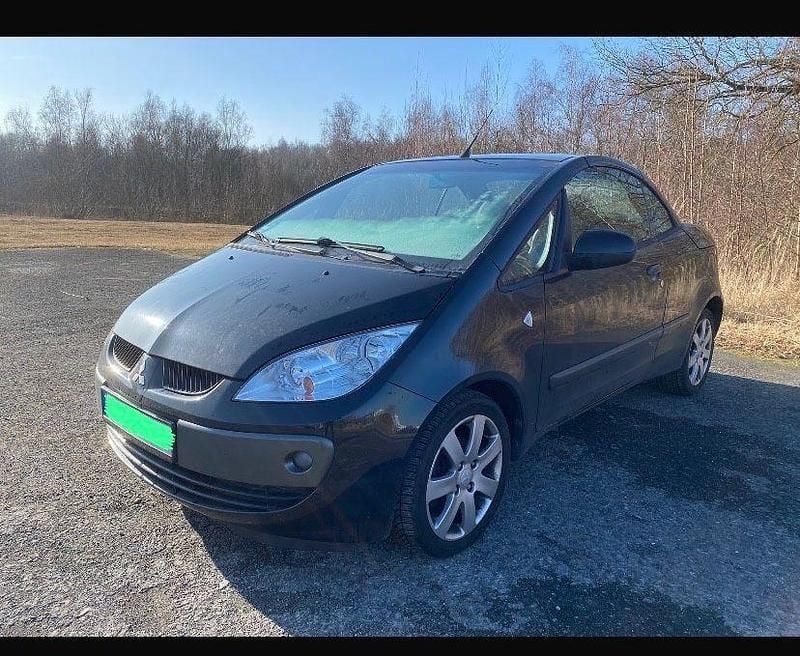 Schwarz Gebraucht 2007 Mitsubishi Colt Cabrio | 1.199 € (Superpreis) - Bild 1/4