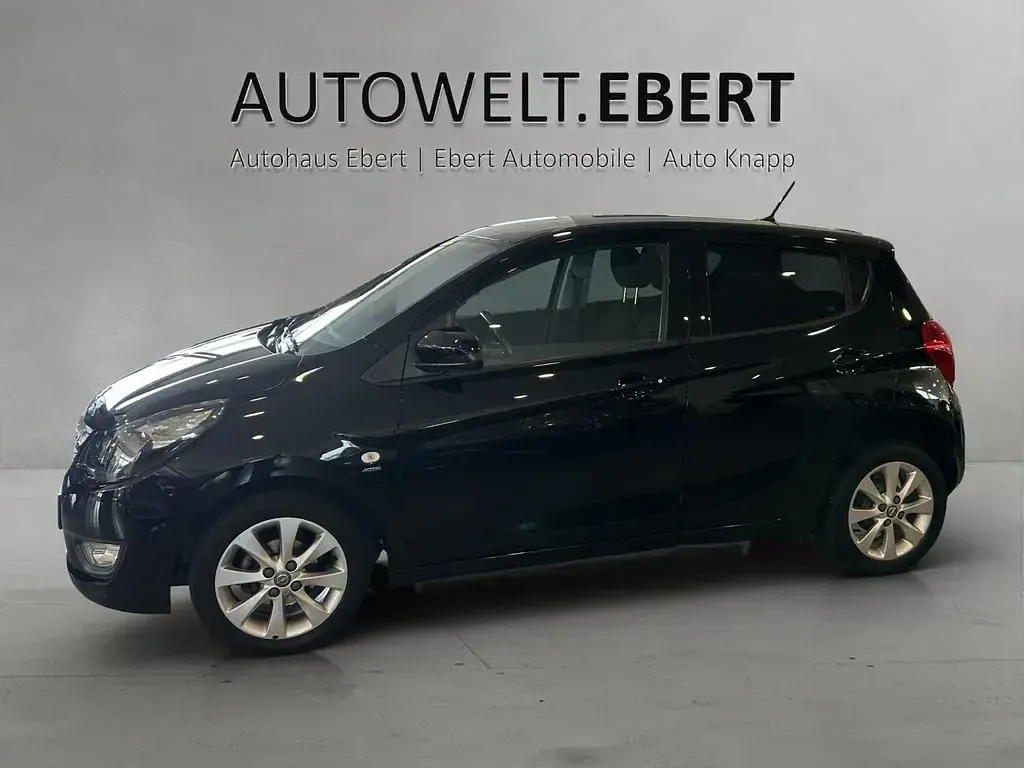 Gebraucht Opel Karl Active 75 PS (55 kW) 2017 Schwarz Kleinwagen