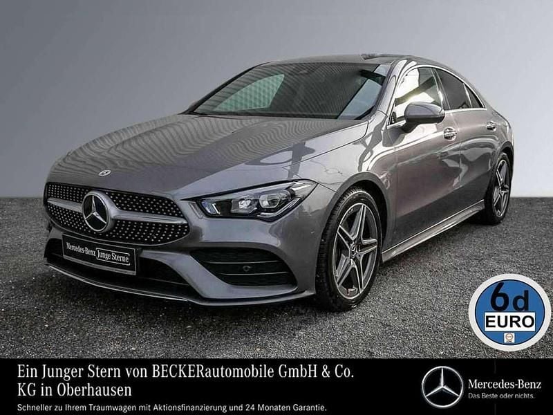 Gebraucht Mercedes CLA200 AMG line 163 PS (119 kW) 2022 Mountaingrau Coupé