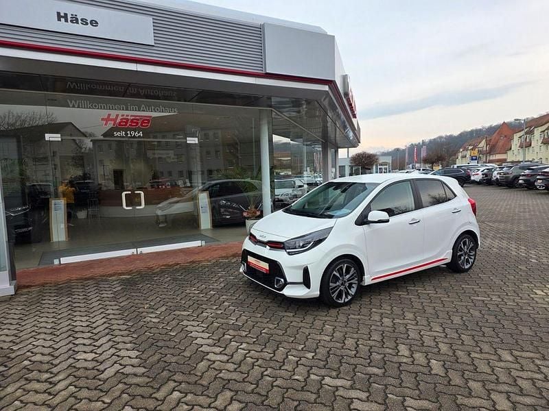 Gebraucht Kia Picanto GT-Line 101 PS (74 kW) 2022 Weiß Kleinwagen