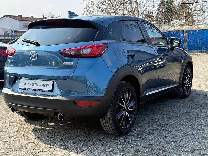 Gebraucht Mazda CX-3 Sports-Line 120 PS (88 kW) 2018 Blau SUV