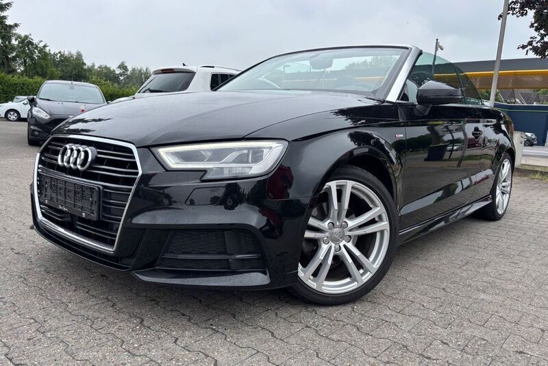 Schwarz Gebraucht 2017 Audi A3 Cabriolet Sport Cabrio | 19.890 € (Fairer Preis) - Bild 1/4