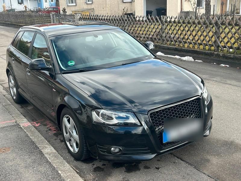 Gebraucht Audi A3 Sportback 125 PS (91 kW) 2008 Schwarz Kleinwagen