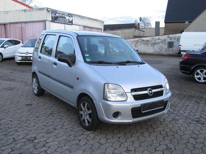 Gebraucht Opel Agila Basis 60 PS (44 kW) 2003 Silber Van / Kleinbus