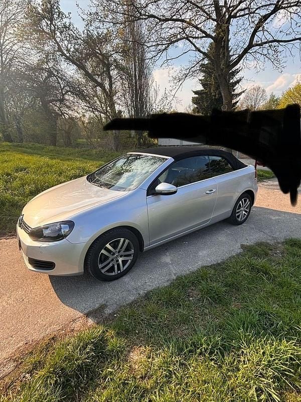 Gebraucht VW Golf Cabriolet 105 PS (77 kW) 2012 Silber Cabrio
