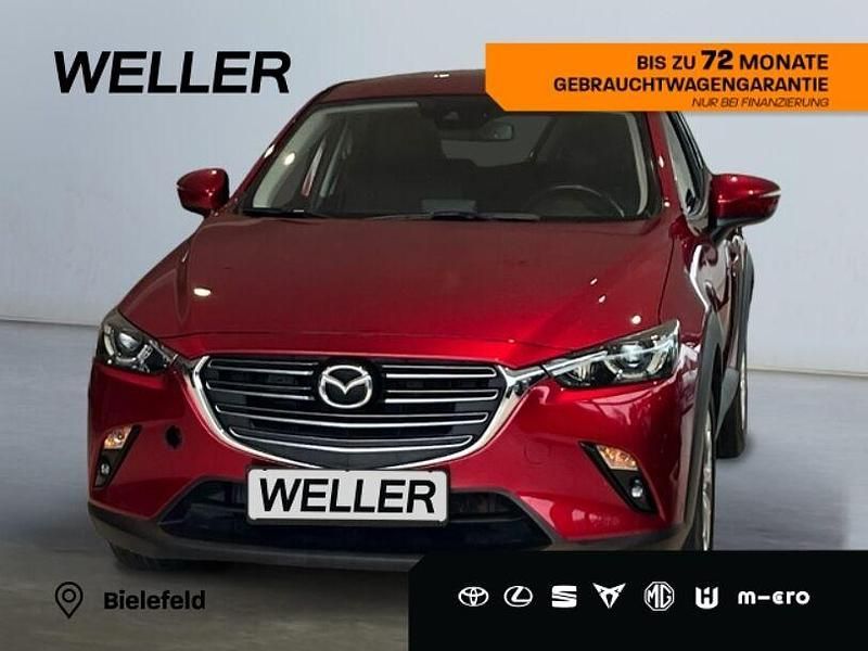 Rot Gebraucht 2019 Mazda CX-3 Exclusive-Line SUV | 14.380 € (Fairer Preis) - Bild 1/3