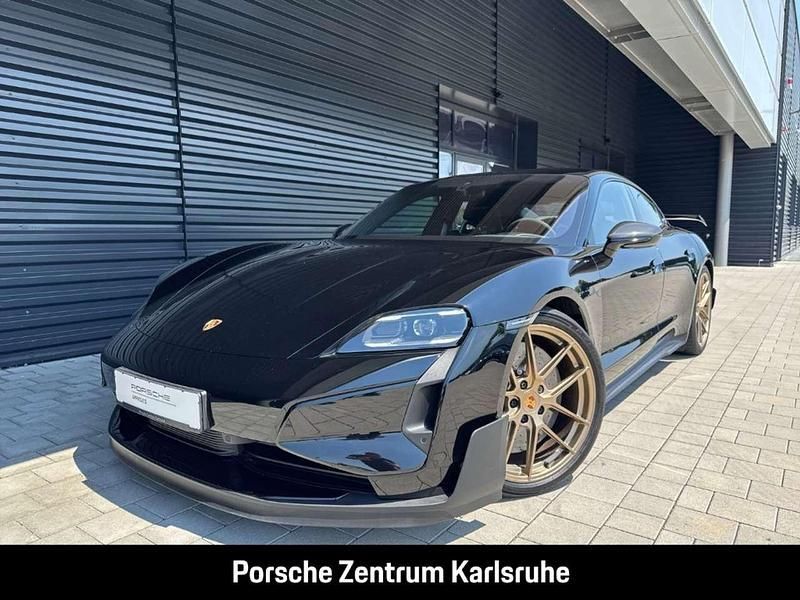 Schwarz Gebraucht 2024 Porsche Taycan Turbo GT Limousine | 209.900 € - Bild 1/2