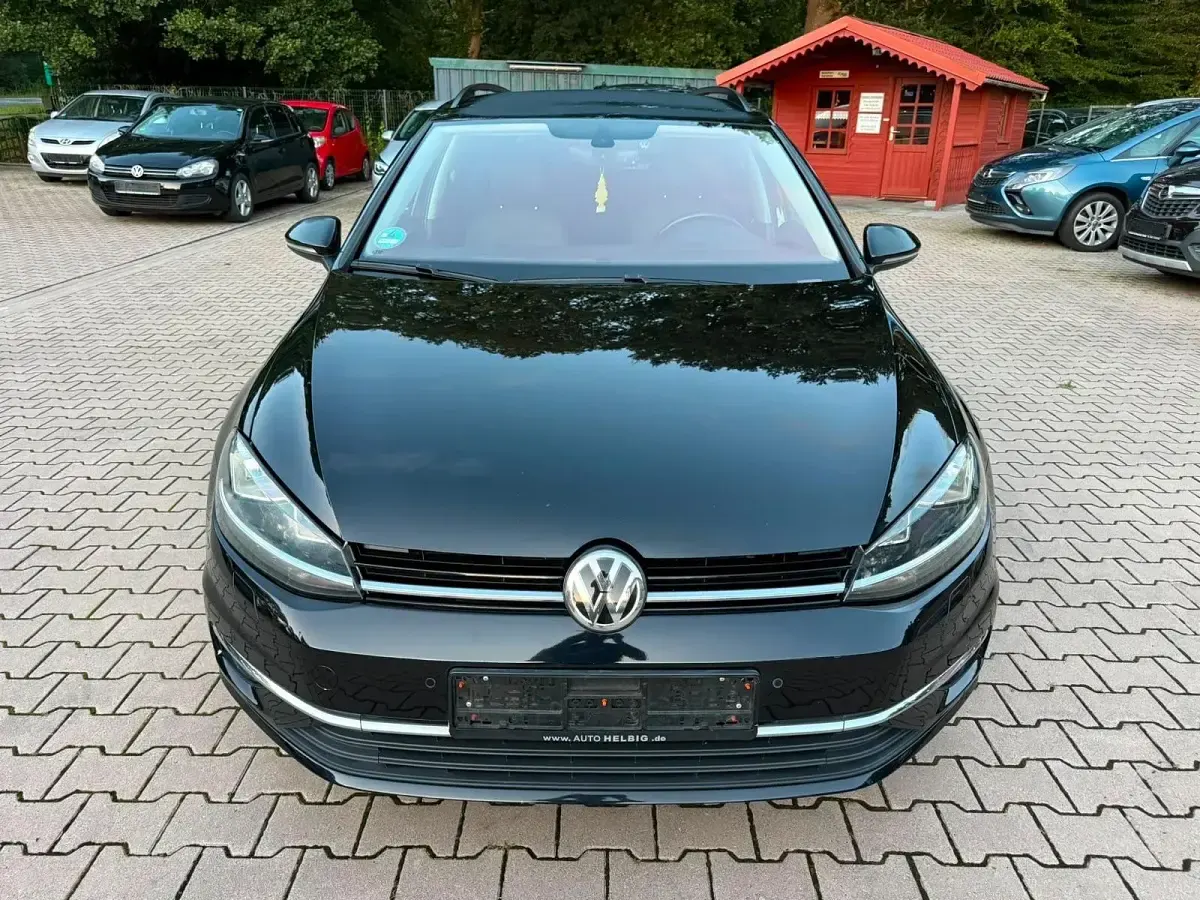 Gebraucht VW Golf VII Comfortline 150 PS (110 kW) 2017 Schwarz Kombi