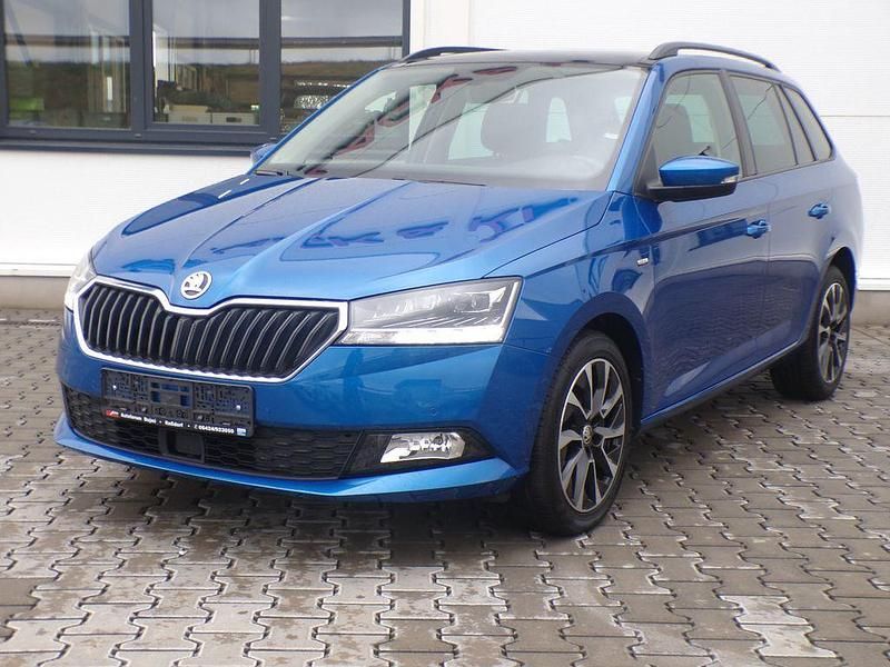 Blau Gebraucht 2020 Skoda Fabia Best of Kombi | 13.790 € (Fairer Preis) - Bild 1/4