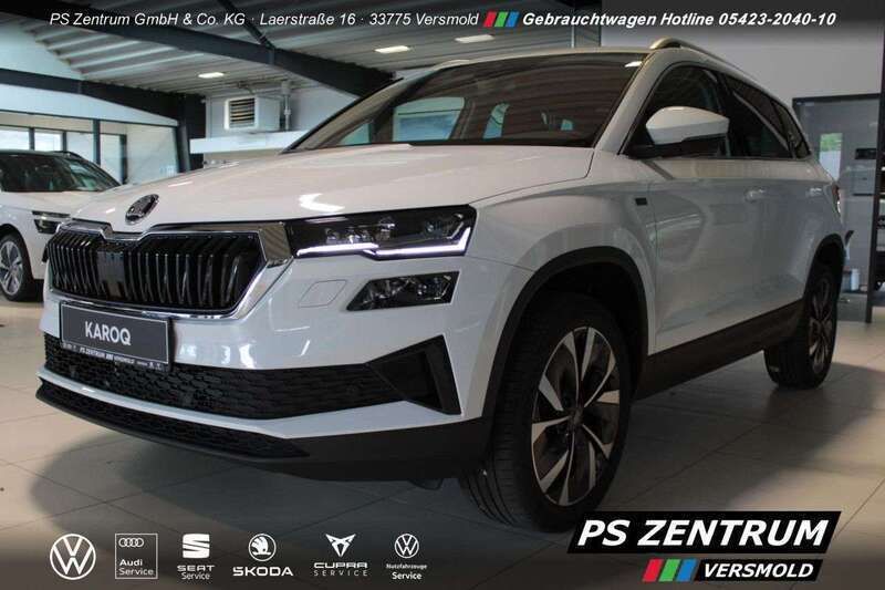 Moonweiß Gebraucht 2025 Skoda Karoq Tour SUV | 37.730 € (Etwas zu teuer) - Bild 1/4