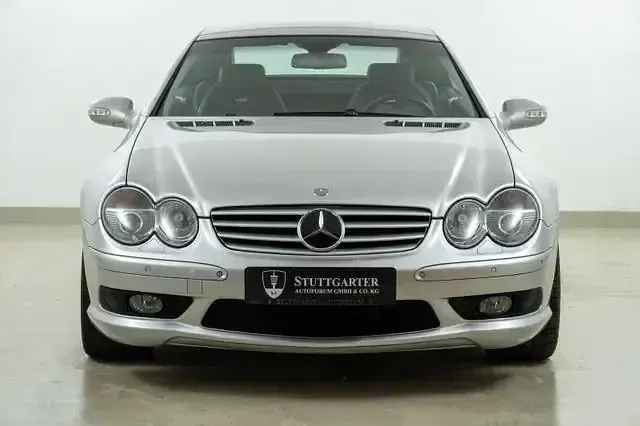 Gebraucht Mercedes SL55 AMG AMG 500 PS (367 kW) 2002 Silber Cabrio