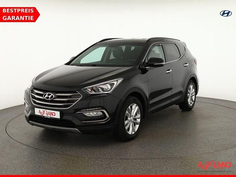 Schwarz Gebraucht 2018 Hyundai Santa Fe Style SUV | 23.990 € (Fairer Preis) - Bild 1/4