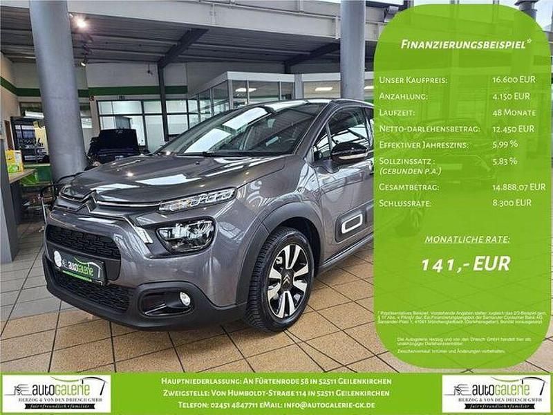 Grau metallic Gebraucht 2024 Citroën C3 PureTech Limousine | 16.600 € (Fairer Preis) - Bild 1/4