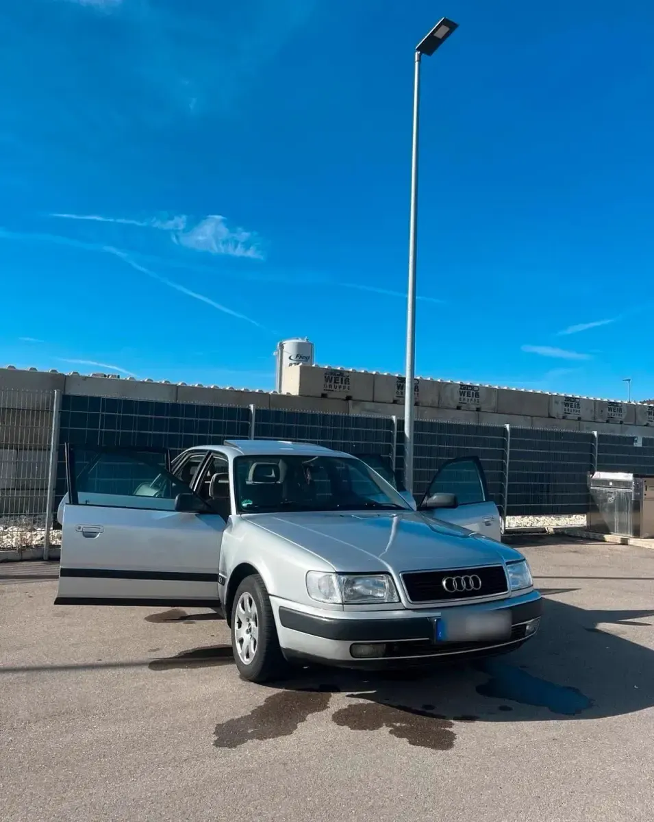 Gebraucht Audi 100 116 PS (85 kW) 1991 Silber Limousine