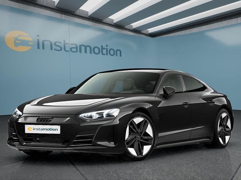 Schwarz Gebraucht 2022 Audi e-tron GT quattro Limousine | 58.049 € (Fairer Preis) - Bild 1/4