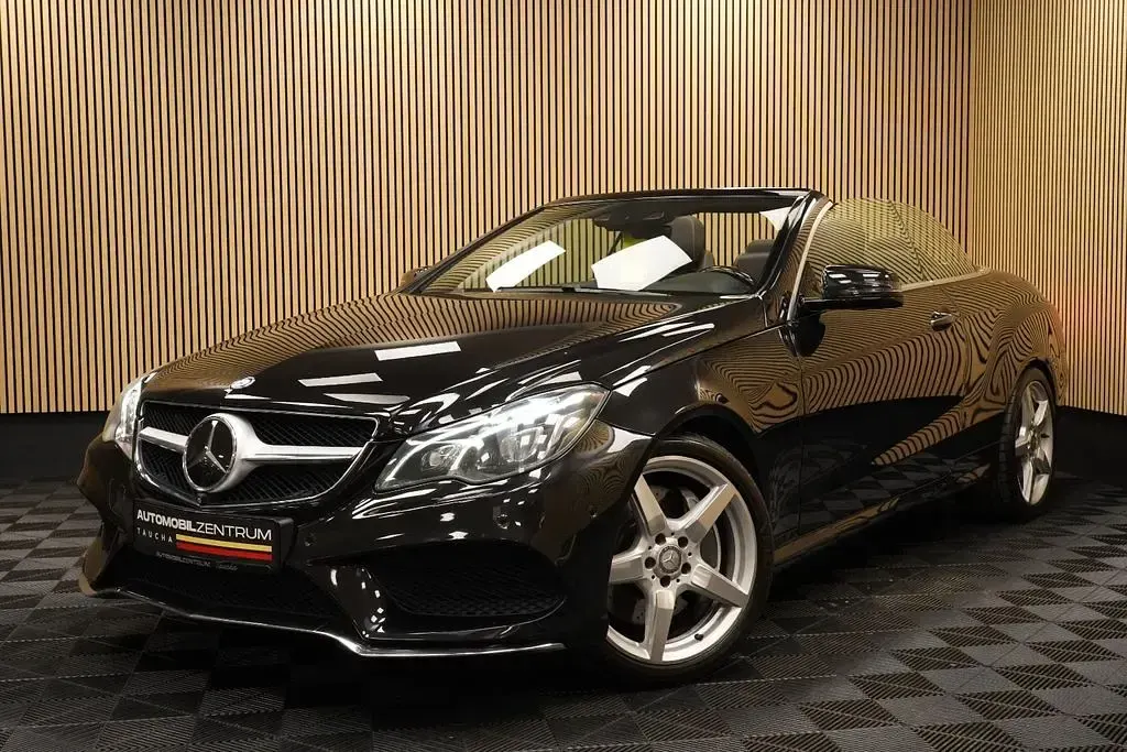 Gebraucht Mercedes E500 AMG 408 PS (300 kW) 2014 Schwarz Cabrio