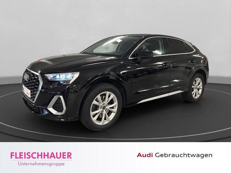 Schwarz Gebraucht 2022 Audi Q3 Sportback S-Line SUV | 28.980 € (Superpreis) - Bild 1/4