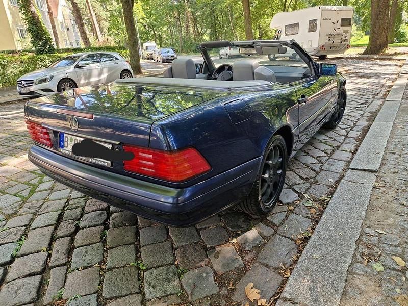 Gebraucht Mercedes SL280 193 PS (141 kW) 1997 Blau Cabrio