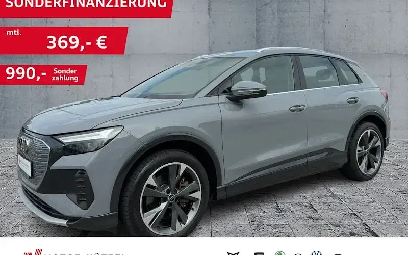 Gebraucht Audi Q4 e-tron Advanced 150 kW (204 PS) 2023 Grau SUV