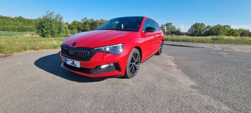 Rot Gebraucht 2020 Skoda Scala Monte Carlo Kleinwagen | 18.500 € (Fairer Preis) - Bild 1/4