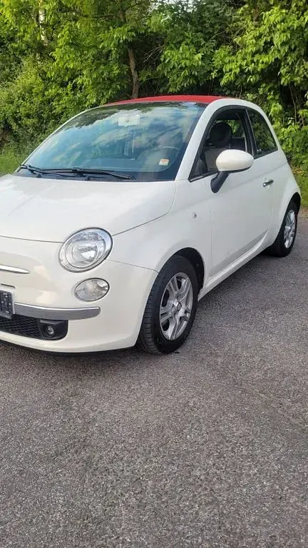 Gebraucht Fiat 500C 86 PS (63 kW) 2013 Weiß Cabrio
