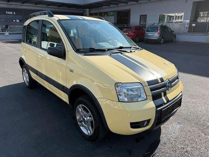 Gebraucht Fiat Panda 4x4 Trekking 60 PS (44 kW) 2005 Gelb Kleinwagen