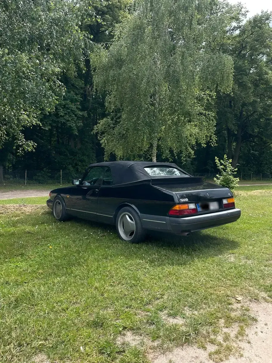 Gebraucht Saab 900 Cabriolet 160 PS (117 kW) 1990 Schwarz Cabrio