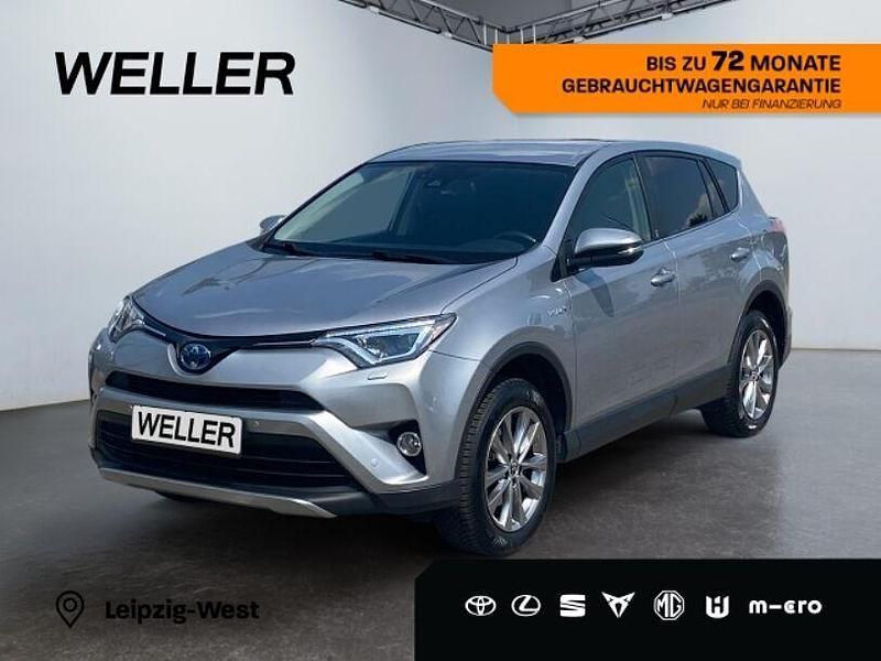 Silber Gebraucht 2018 Toyota RAV4 Hybrid Team SUV | 22.490 € (Fairer Preis) - Bild 1/4