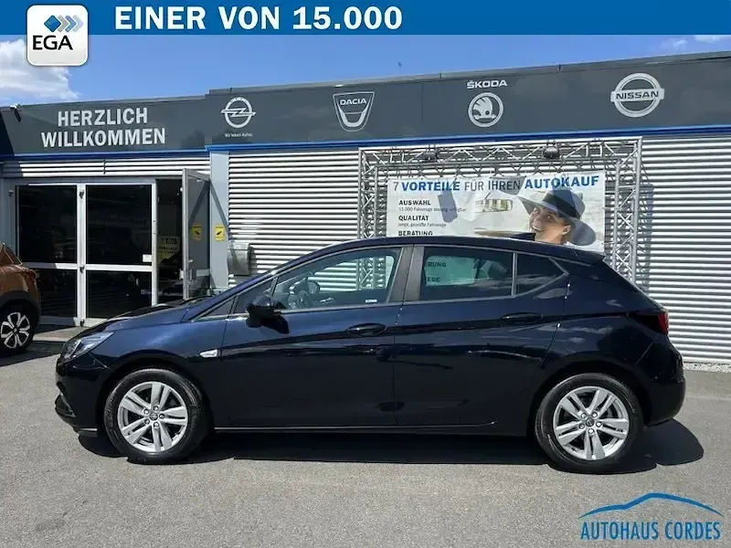 Gebraucht Opel Astra Edition 2018 Blau Limousine