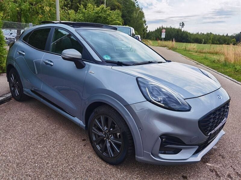 Solarsilber Gebraucht 2021 Ford Puma ST-Line X Coupé | 17.580 € (Fairer Preis) - Bild 1/4