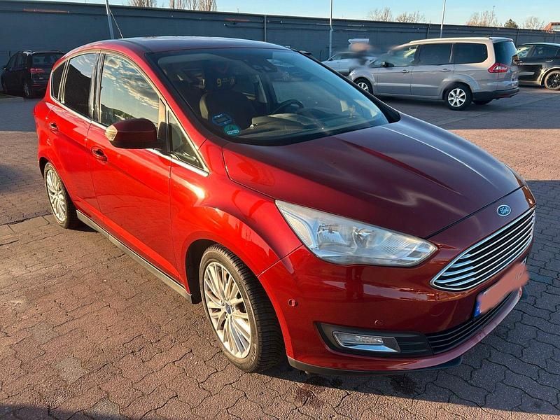 Gebraucht Ford C-MAX Titanium 120 PS (88 kW) 2015 Rot Van / Kleinbus