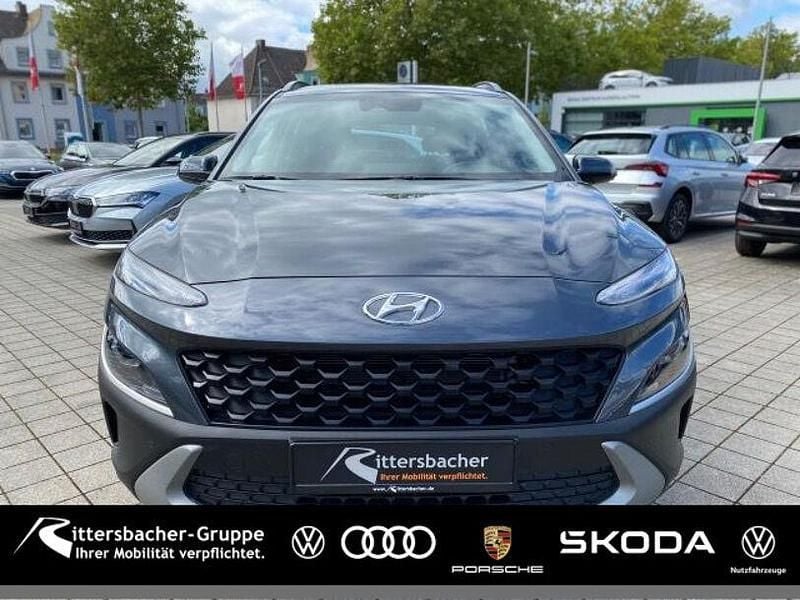 Grau Gebraucht 2021 Hyundai Kona Trend SUV | 19.480 € (Guter Preis) - Bild 1/4