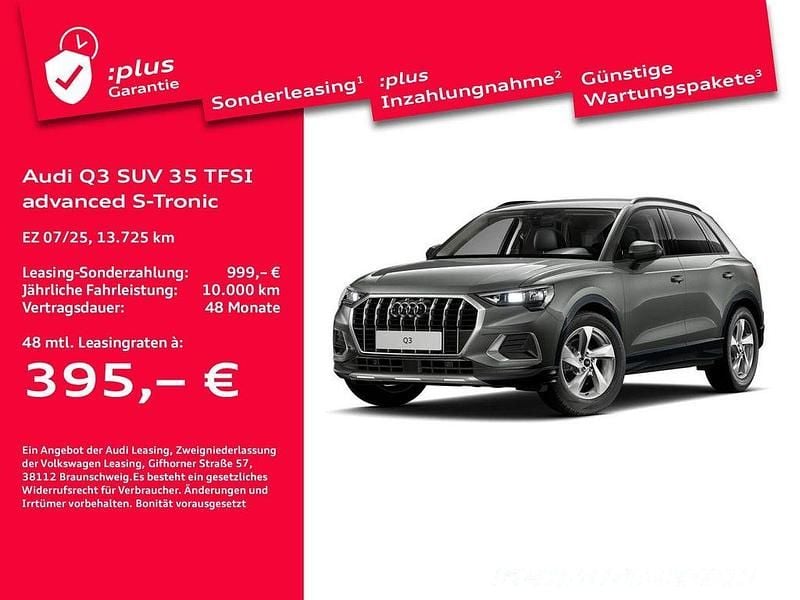 Gebraucht Audi Q3 Advanced 150 PS (110 kW) 2025 Grau SUV