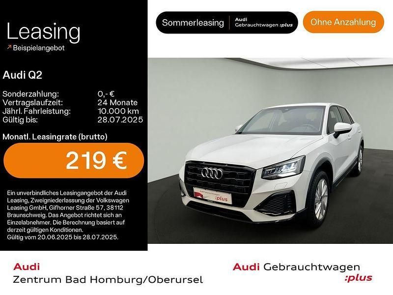 Gletscherweiß metallic Gebraucht 2024 Audi Q2 Advanced Plus SUV | 29.790 € (Guter Preis) - Bild 1/4