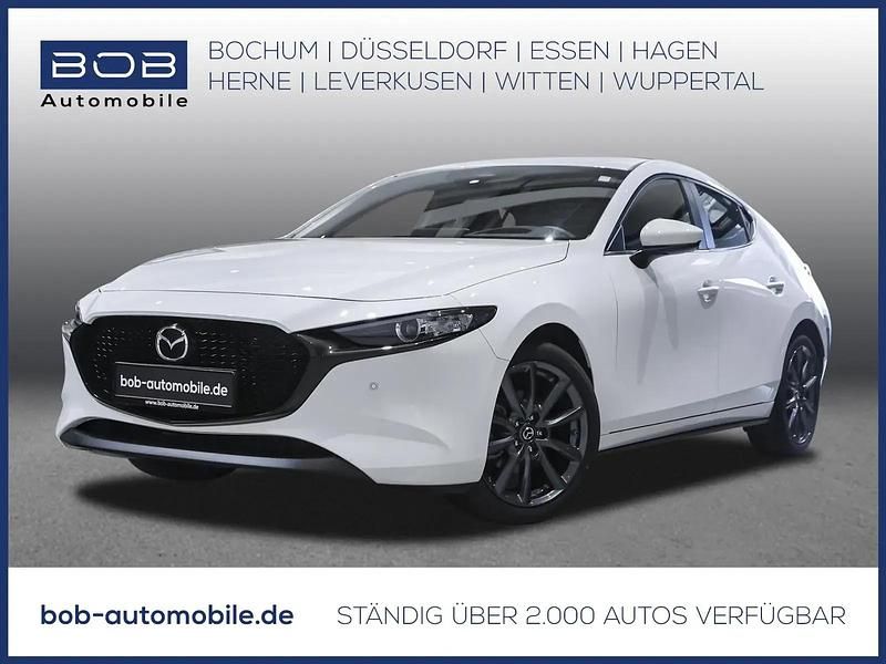Neu Mazda 3 Center-Line 140 PS (102 kW) 2026 Arctic white (weiß) Limousine