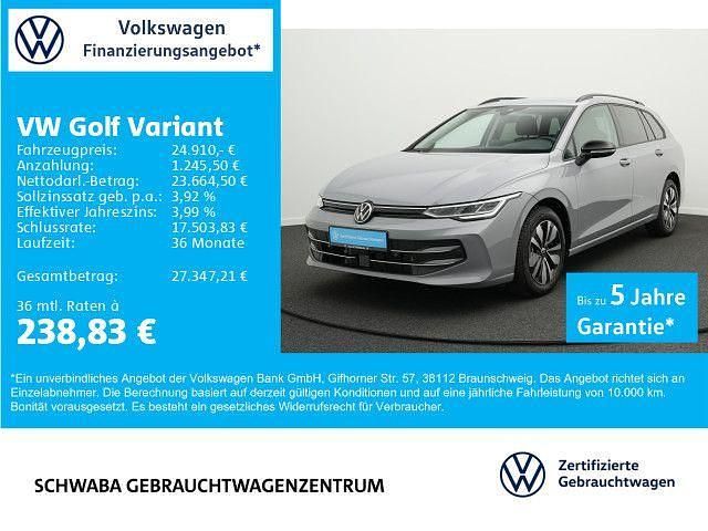 Mondsteingrau Gebraucht 2025 VW Golf VIII Goal Kombi | 24.910 € (Fairer Preis) - Bild 1/4