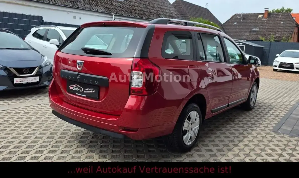 Gebraucht Dacia Logan MCV 90 PS (66 kW) 2018 Rot Kombi