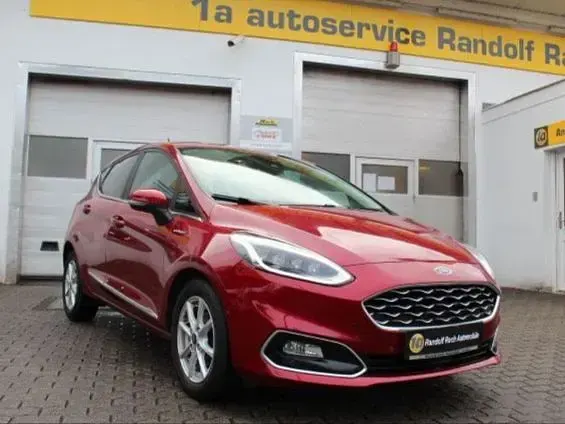 Gebraucht Ford Fiesta Vignale 101 PS (74 kW) 2020 Rot Limousine
