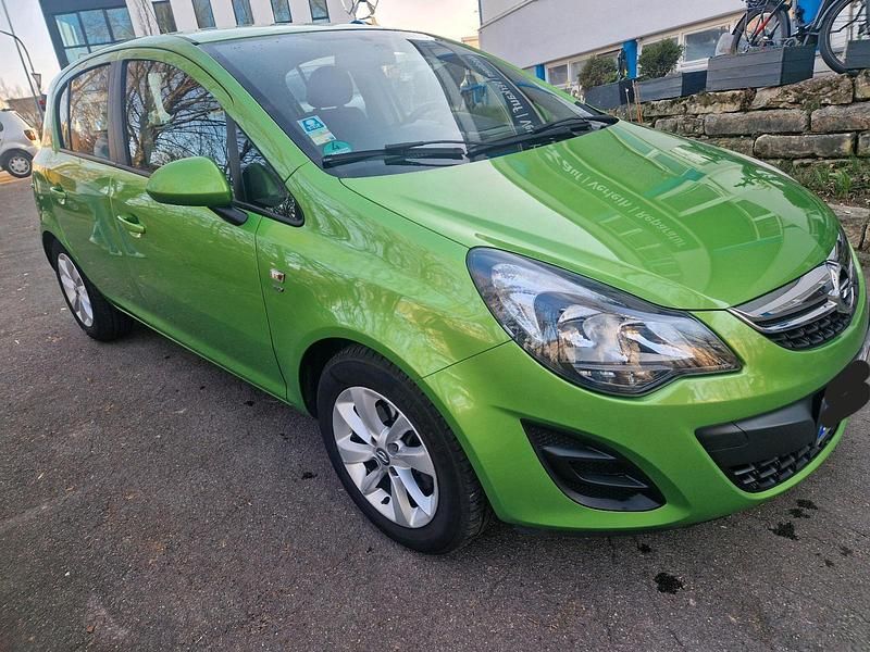 Gebraucht Opel Corsa Energy 87 PS (63 kW) 2014 Grün Kleinwagen